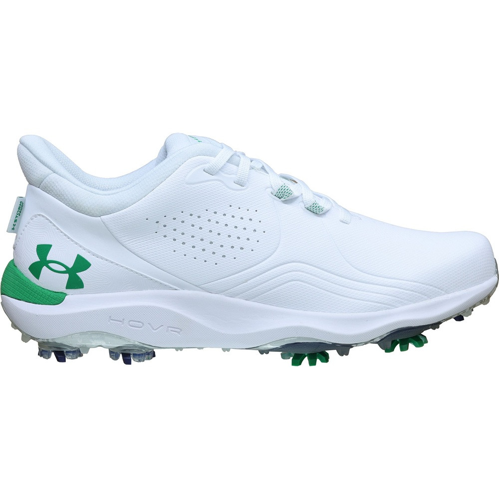 Under Armour Men's Drive Pro LE Golf Shoes - White/Kelly Green